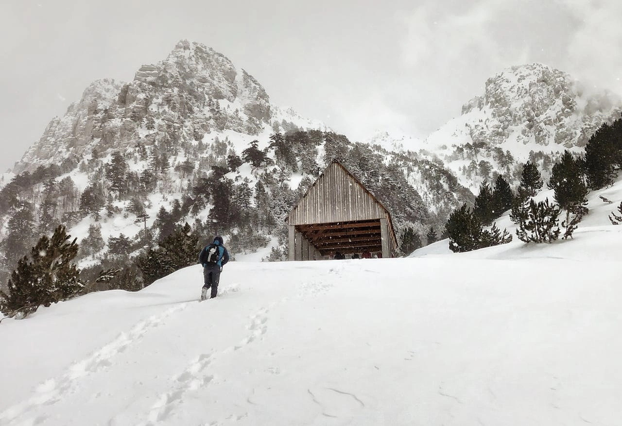 winter in albania