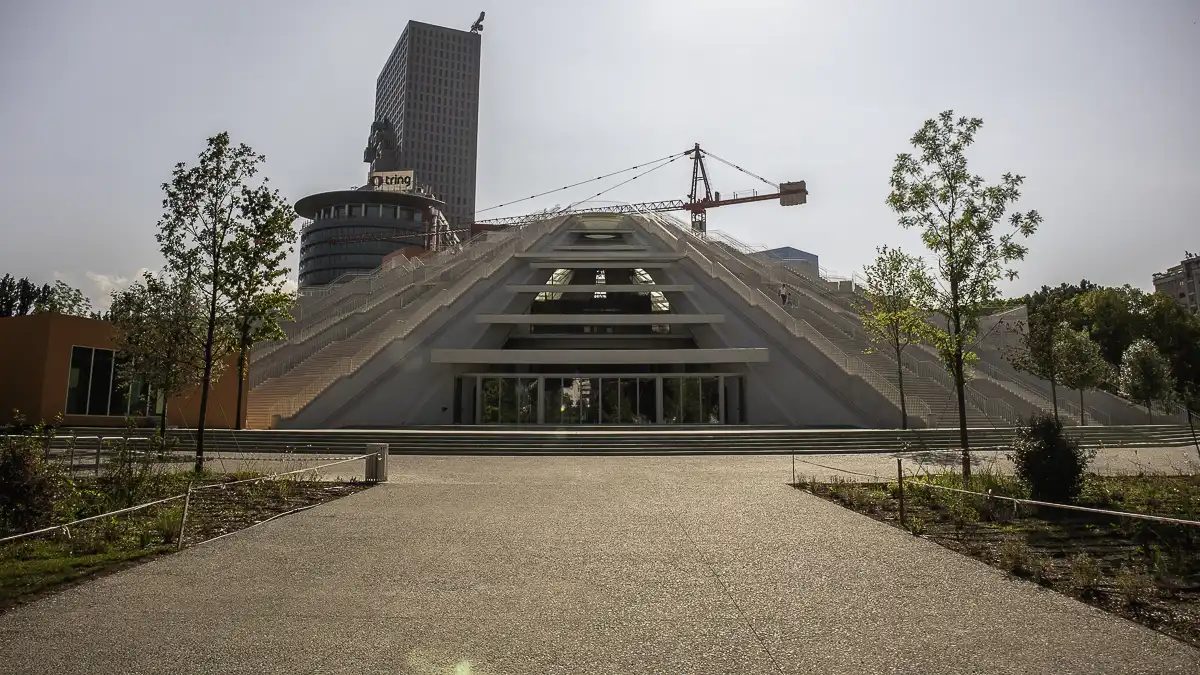 The Pyramid of Tirana