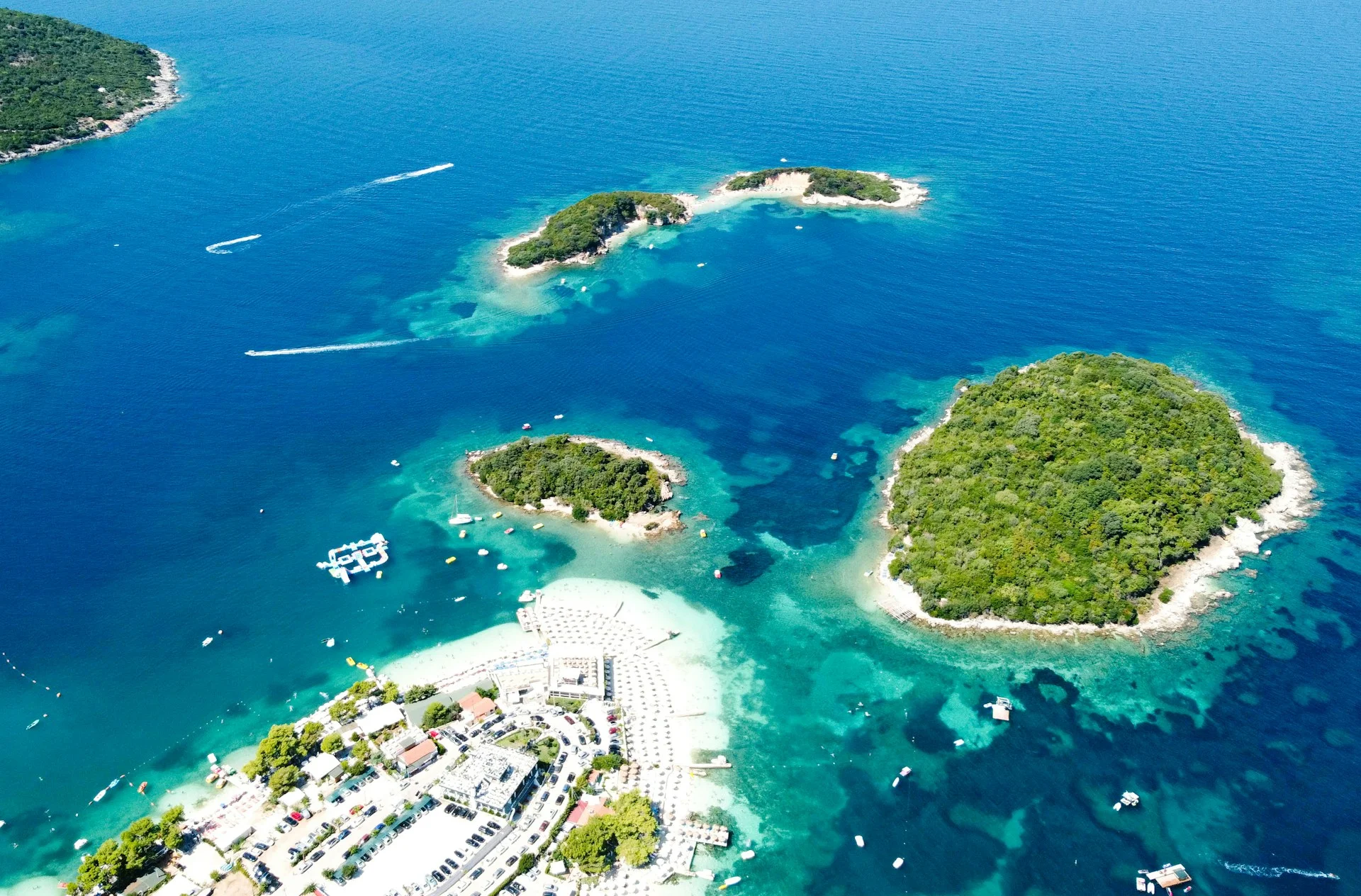 Three Islands of Ksamil
