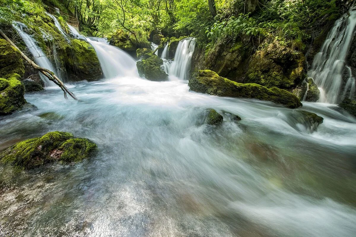 White Drin Waterfall